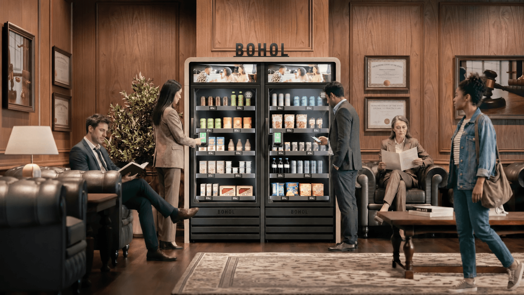 Public building vending in Germany