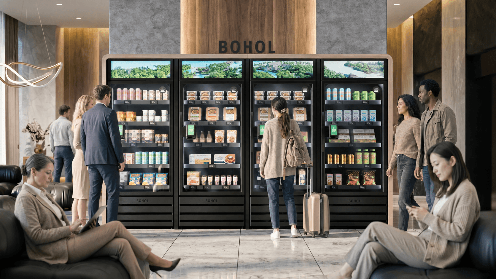 Hotel guest convenience in Europe