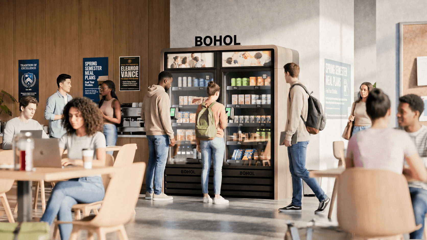 School campus vending in Australia